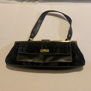 Cute little vintage Nine West date night bag with built in mirror ID card holder
